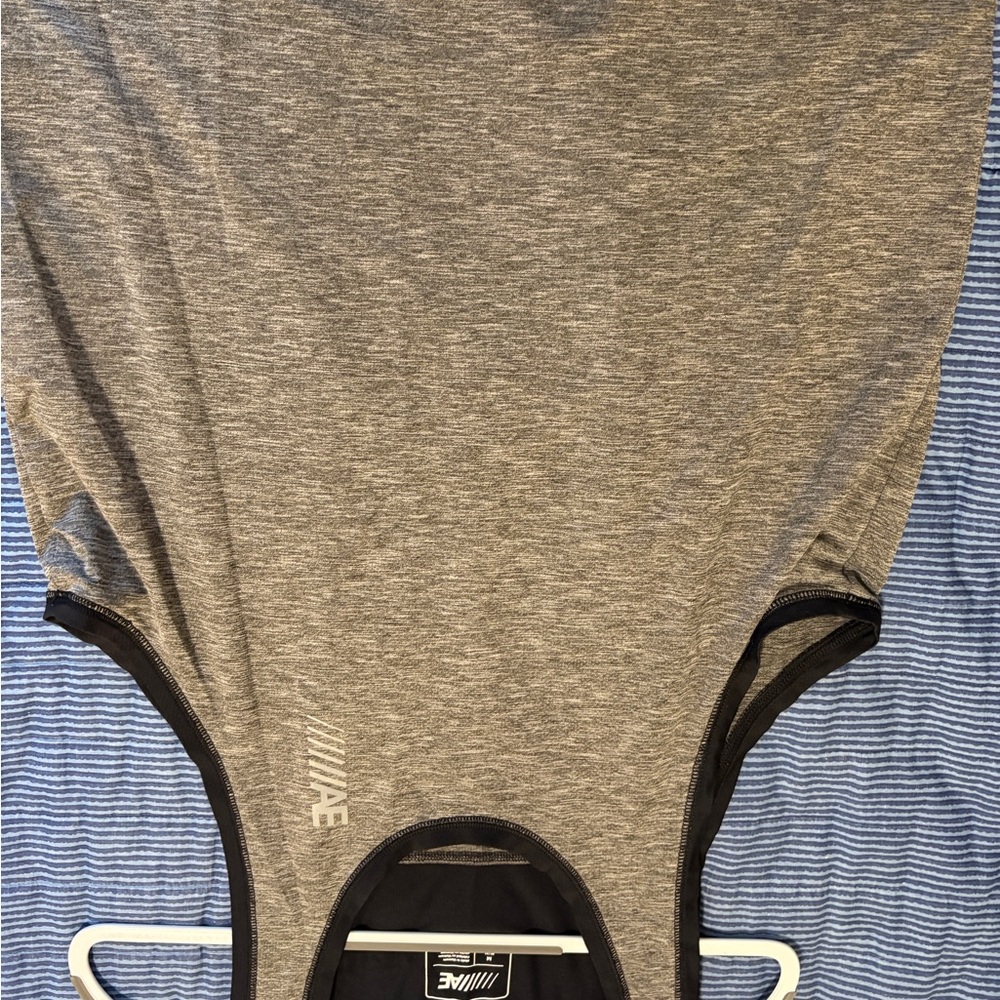 American Eagle Outfitters Gray and Black Boxer Briefs